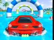 Play Water Surfing Car Stunts Car Racing Game Game on FOG.COM
