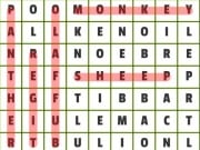 Play Animals Word Search Game on FOG.COM