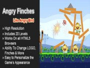 Play Angry Finches Funny HTML5 Game Game on FOG.COM