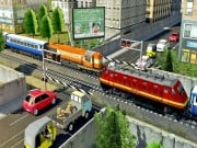 Play Modern Train Driving Simulator: City Train Games Game on FOG.COM