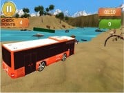 Play Beach Bus Driving : Water Surface Bus Game Game on FOG.COM