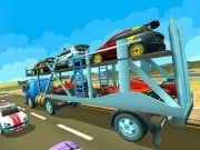 Play Cargo Euro Truck Drive Car Transport New Game on FOG.COM