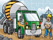 Play Construction Trucks Jigsaw Game on FOG.COM
