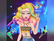 Play Music Festival Hairstyles Game on FOG.COM