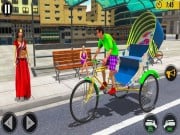 Play Bicycle Tuk Tuk Auto Rickshaw New Driving Games Game on FOG.COM