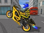 Police MotorBike Race Simulator 3D