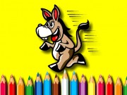 Play BTS Donkey Coloring Book Game on FOG.COM