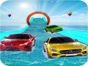 Play Water Slide Car Stunt Racing Game 3D Game on FOG.COM