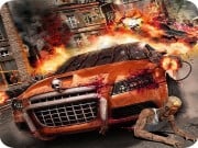 Play Zombie Dead Highway Car Race Game Game on FOG.COM