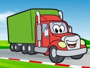 Play Happy Trucks Coloring Game on FOG.COM