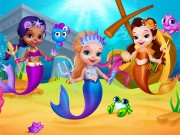 Play Little Mermaids Dress Up Game on FOG.COM