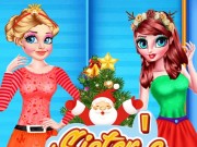 Play Sisters Christmas Tree Game on FOG.COM