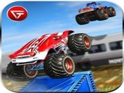 Play Monster Truck Impossible Track : Monster Truck Stunts Game on FOG.COM