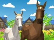 Play Horse Family Animal Simulator 3D Game on FOG.COM
