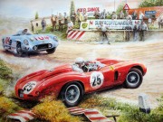 Play Painting Vintage Cars Jigsaw Puzzle Game on FOG.COM