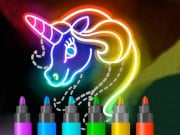 Play Learn to Draw Glow Cartoon Game on FOG.COM