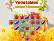 Play Vegetables Match 3 Deluxe Game on FOG.COM