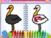 Play Coloring Birds Game Game on FOG.COM