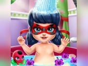 Play Miraculous Hero Baby Bath Game on FOG.COM