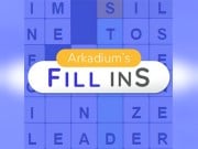 Play Arkadium's Fill Ins Game on FOG.COM