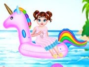 Play Baby Taylor Beach Party Game on FOG.COM