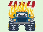 Play Monster Trucks Coloring Pages Game on FOG.COM