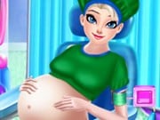 Play Elsa Pregnant Caring Game on FOG.COM