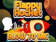 Play Flappy Rocket Playing with Blowing to Mic Game on FOG.COM