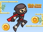 Play Ninja Jump Mini Game Game on FOG.COM