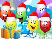 Play Christmas Balloons Bursting Game on FOG.COM