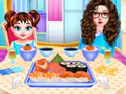 Baby Taylor Sushi Cooking