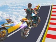 Play Mega Ramp Stunt Moto Game on FOG.COM
