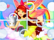 Play Little Cute Summer Fairies Puzzle Game on FOG.COM