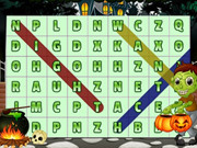 Play Halloween Words Search Game on FOG.COM