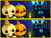 Play Find Differences Halloween Game on FOG.COM