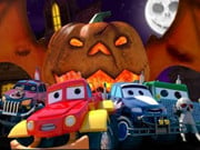 Play Crayz Monster Taxi Halloween Game on FOG.COM