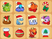 Play Om Nom Connect Christmas Game on FOG.COM
