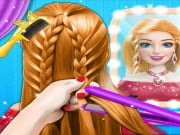 Play Braided Hair Salon MakeUp Game Game on FOG.COM