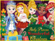 Play Baby Princesses Christmas: Dress Up Game Game on FOG.COM