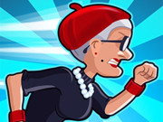 Play Angry Gran Run: Paris Game on FOG.COM
