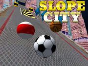 Play Slope City Game on FOG.COM