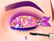 Play Princess Eye Art Salon - Beauty Makeover Game Game on FOG.COM