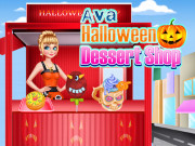 Play Ava Halloween Dessert Shop Game on FOG.COM