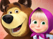 Play Masha And The Bear Jigsaw - Puzzles For Kids Game on FOG.COM