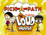 Play Pick-a-Path The Loud House Game on FOG.COM
