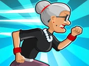 Play Angry Grandmother Run Game on FOG.COM