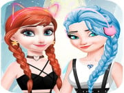 Play elsa and anna Dress Up Makeup Game on FOG.COM