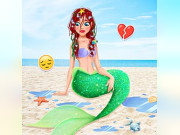 Play From Mermaid to Popular Girl Makeover Game on FOG.COM