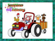 Play Tractor Coloring Pages Game on FOG.COM