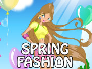 Play Spring Fashion Dress Up Game on FOG.COM